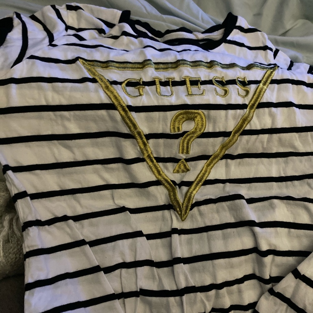 Guess stripe shirt